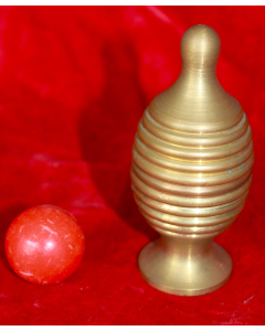 Ball Vase - Brass