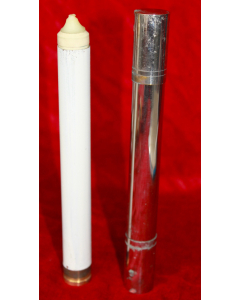 Double-ended Candle Tube to Silk Handkerchief