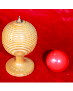 Ball Vase - Black Finial