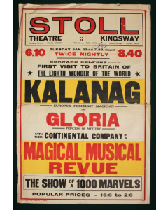 Kalanag, Stoll Theatre, London