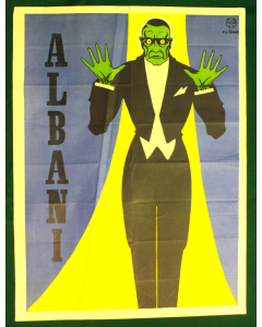 Albani - over-printed onto Friedlander stock poster 6854
